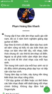 dạy kèm đàn guitar tại nhà