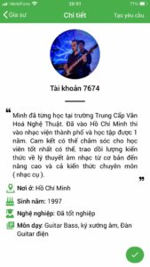 dạy kèm đàn guitar tại nhà