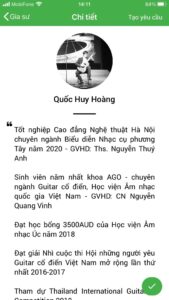 dạy kèm đàn guitar tại nhà