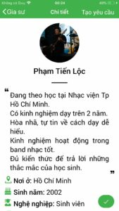 dạy kèm đàn guitar tại nhà